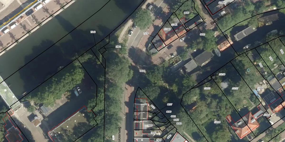 Buiksloterweg Amsterdam Asd K Kadastralekaart